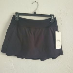 Lululemon black tennis skirt